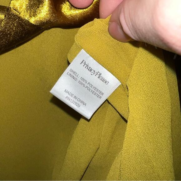 Privacy Please Brisco Metallic Dress(defects) - Picture 6 of 9